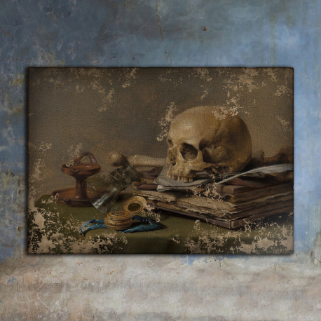 Tableau Nature Morte La Vanit Pieter Claesz