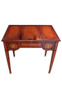 Louis XVI style writing desk with marketry