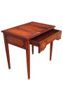 Louis XVI style writing desk with marketry