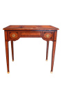 Louis XVI style writing desk with marketry