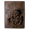 Door knocker iron cast Baroque 