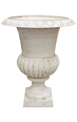 Grande vaso Medicis bianco ghisa (75 cm)
