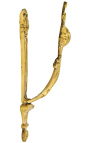 Coppia porta-tende in bronzo "Fleur soleil"