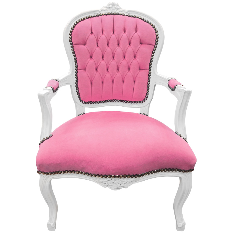 pink louis chairs