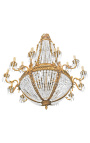 Very large Napoleon III style chandelier with 18 sconces