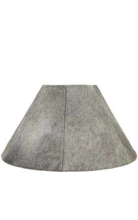 Svaigs liellopu ādas lampshade 39 cm diametrs