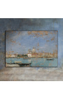 Landschaft Malerei "Venedig, Santa Maria della Salute" - Eugène Boudin