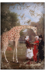 Pintura "Giraffe of Nubia" - Jacques-Laurent Agasse