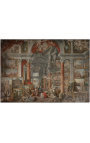 Schilderij "Galerie van uitzichten van moderne Rome" - Giovanni Paolo Panini