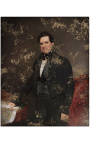 Tableau "portrait du Gouverneur William Marcy" - Samuel Lovett Waldo