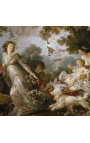 Pintura "The Darling Child" - Marguerite Gérard & Jean-Honoré Fragonard