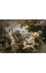 Pintura "The Darling Child" - Marguerite Gérard & Jean-Honoré Fragonard