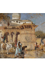 Pintura "Al llarg dels Ghats, a Mathura" - Edwin Lord Weeks