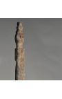 Antica statua baguette in legno scolpita a mano
