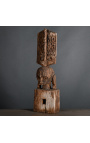 Estàtua gran Leti - Escultura Yene en fusta tallada