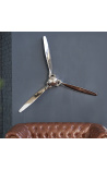 Airplane propeller for aluminum wall decoration - 60 cm