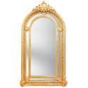 Very large gilt baroque mirror in Napoleon III style