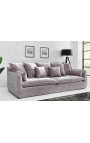 3-sits soffa CELESTE i taupe sammet