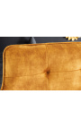 Contemporaire "Euphoriek" bench in greige velvet - 160 cm