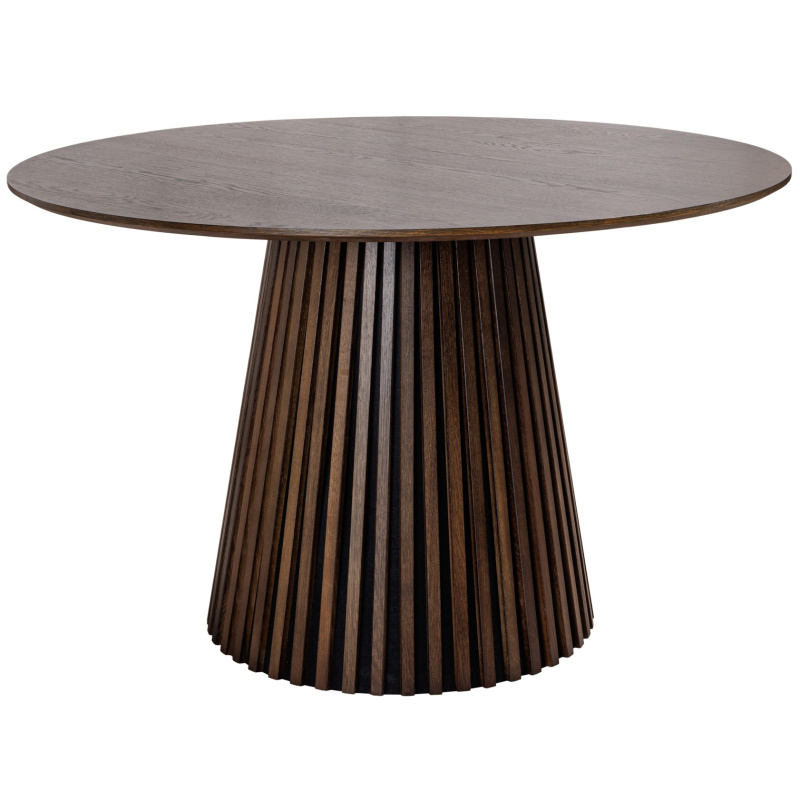 Round dining table PARMA 120 cm light oak