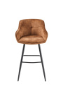 2 bar székből áll "Eufórikus" caramel velvet design