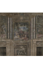 Panoramic wallpaper Baroque "Battle" n°2" - 3 m x 3.05 m