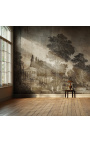 Mycket stort panorama tapet "Grisaille" - 900 cm x 260 cm