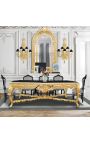 Très grand miroir baroque doré de style Napoléon III
