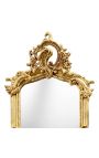 Luís XVI espejo psique de estilo con dos espejos