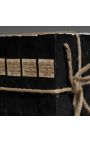 Set of 10 18th century black religious books