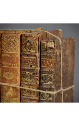 Set of 5 old books with 19th century - Set 1