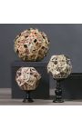 Set von 3 Polyhedra aus alten Spielkarten