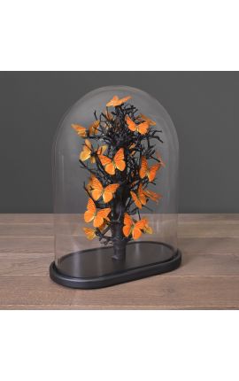 Butterflies &quot;Appias Nero&quot; овальный стеклянный глобус
