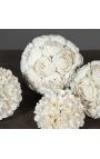 Set of 4 mosaic shell spheres