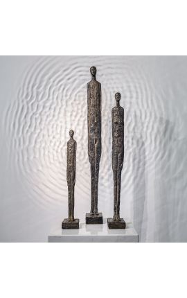 Conjunto de 2 reproducciones en metal de color bronce &quot;Ombra della Sera&quot;