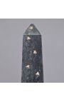 Obelisk with bees carved in 51 grey marble cm size L