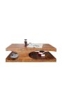 Mesa de café VAGUE rosewood - 120 cm