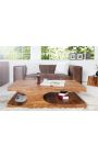 Mesa de café VAGUE rosewood - 120 cm