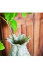 Exotic fruit vase in enamelled porcelain I