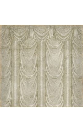 Panoramikus háttérkép "Dalszöveg: Drape Taupe" - 350 cm x 200 cm