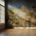 Panoramic wallpaper "Greek fresco" - 240 cm x 490 cm