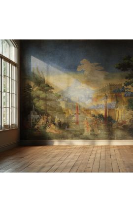 Panoraamkaart "Kreeka fresk" - 240 cm x 490 cm