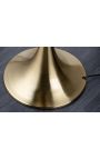 Baroque floor lamp 160 cm gold-coloured metal with black lampshade