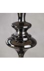 Baroque floor lamp 160 cm black-coloured metal with black lampshade