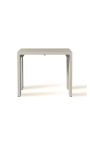 Table d'appoint "Nai Harn" de couleur taupe en aluminium