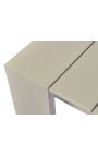 Seitentisch "Nai Harn" aluminium taupe farbe