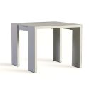 Table d'appoint "Nai Harn" de couleur taupe en aluminium