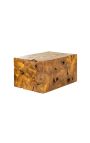 Solid Teck wooden coffee table - 90 cm