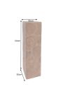 Taula lateral / columna en sòlid Escot fusta - 110 cm alçada