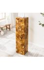 Side table / column in solid Teck wood - 110 cm height